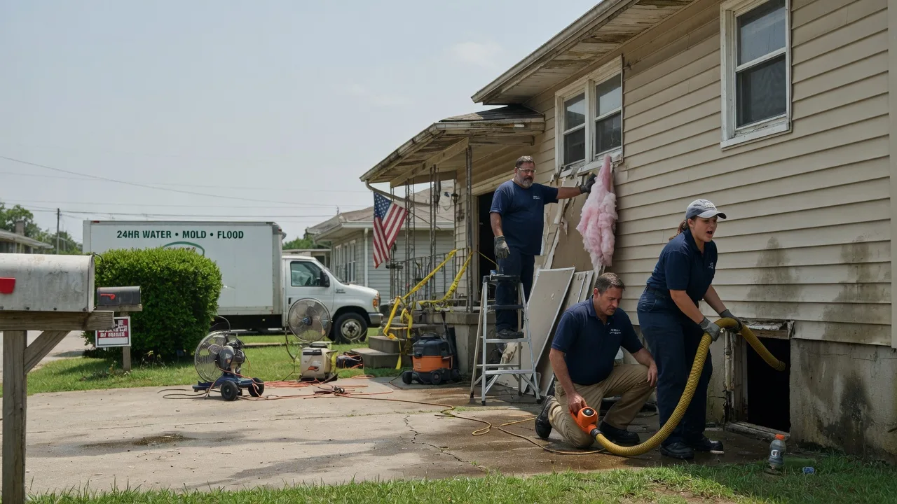 Water Damage Repair in Holmesville, OH near me